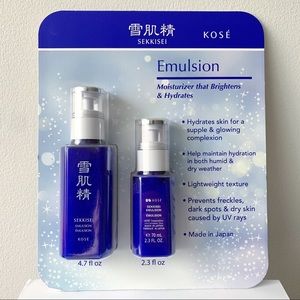 KOSE Sekkisei Emulsion 2-piece set